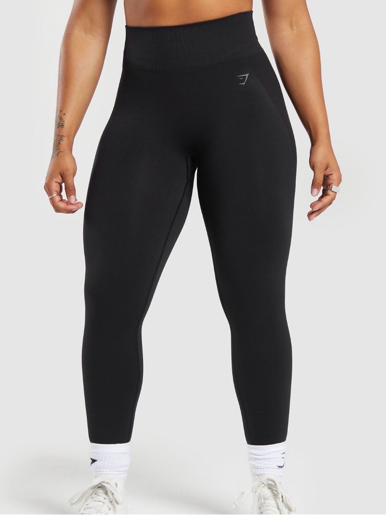 Gymshark Seamless High-Waist Leggings - Black